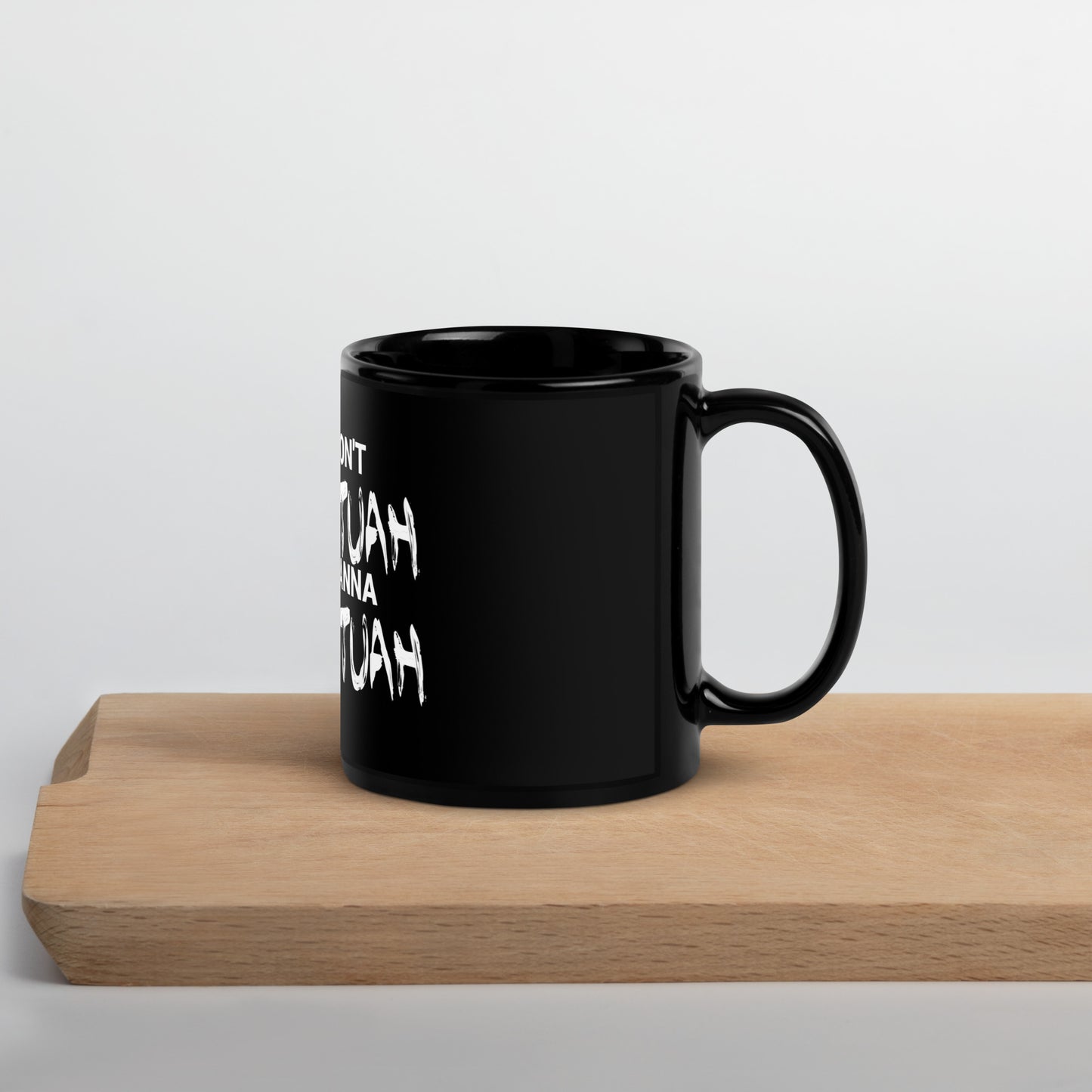 Hawk Tuah™ Black Glossy Mug