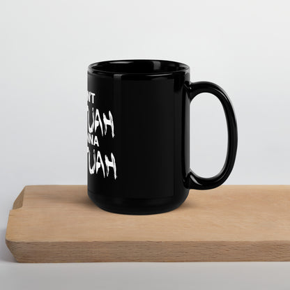 Hawk Tuah™ Black Glossy Mug