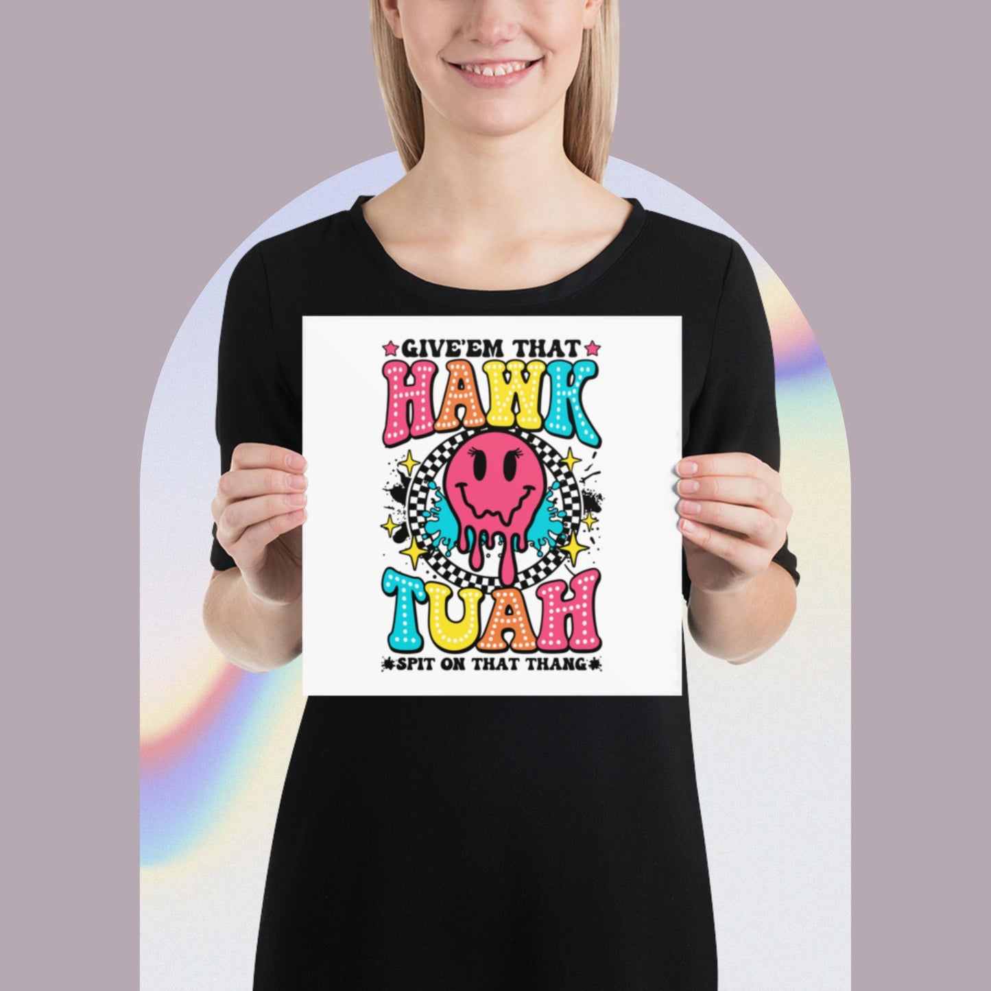 Hawk Tuah™ Basic Fun Poster