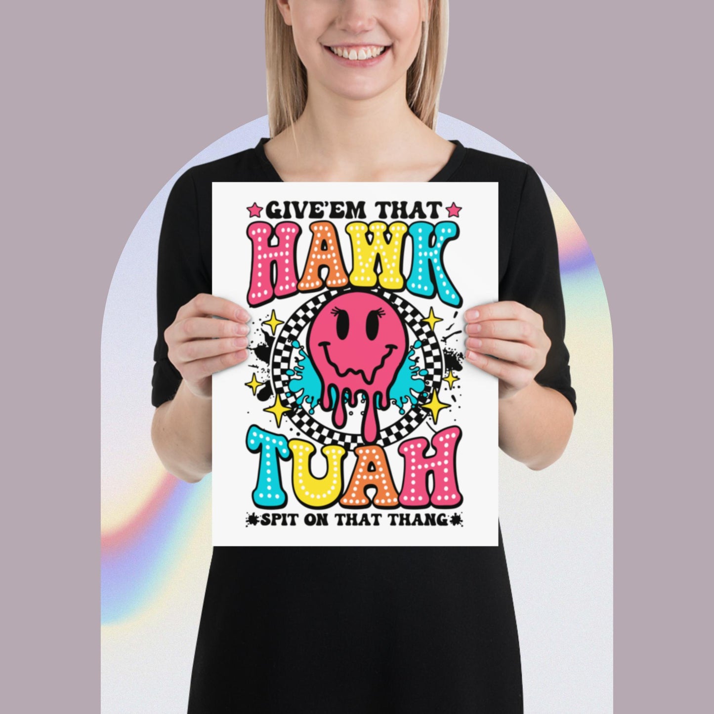 Hawk Tuah™ Basic Fun Poster