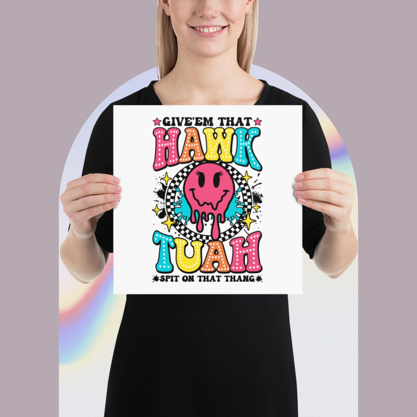 Hawk Tuah™ Basic Fun Poster