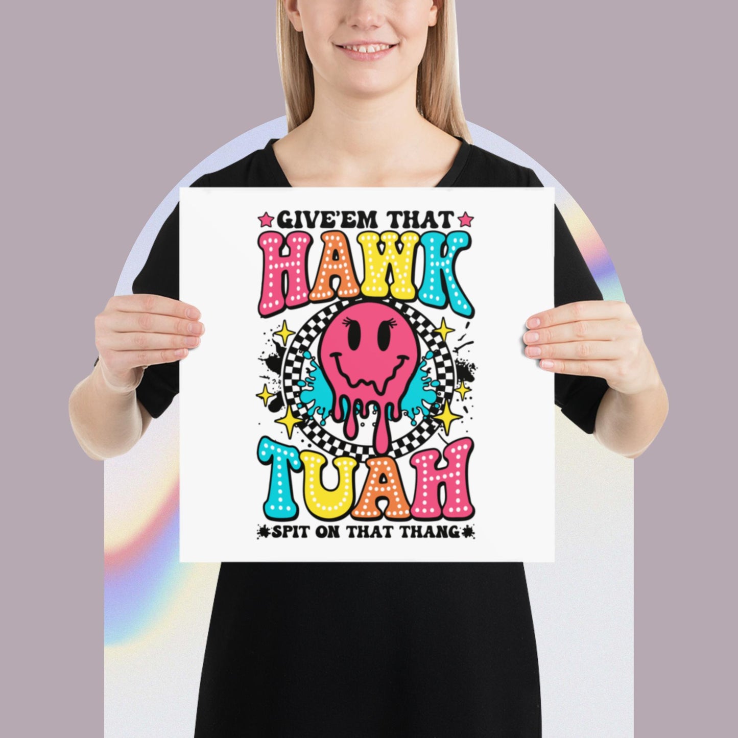 Hawk Tuah™ Basic Fun Poster