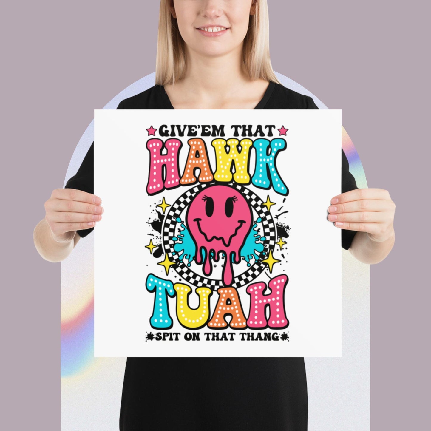 Hawk Tuah™ Basic Fun Poster