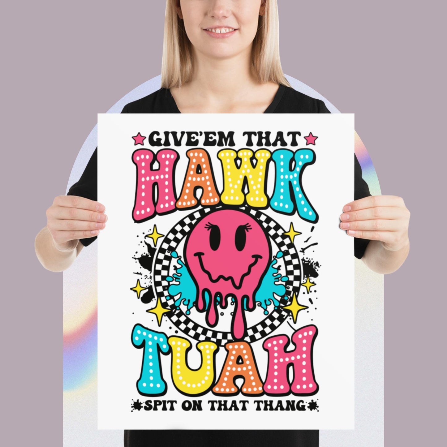 Hawk Tuah™ Basic Fun Poster