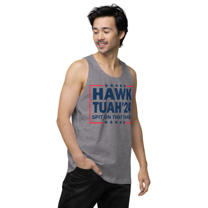 Hawk Tuah™ Men’s premium tank top