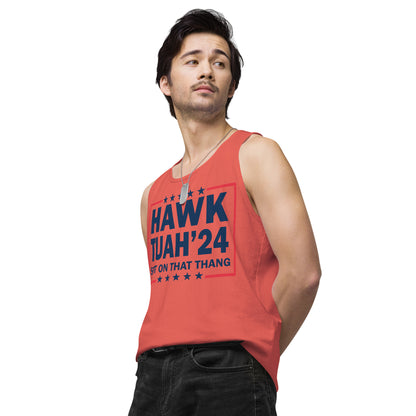 Hawk Tuah™ Men’s premium tank top