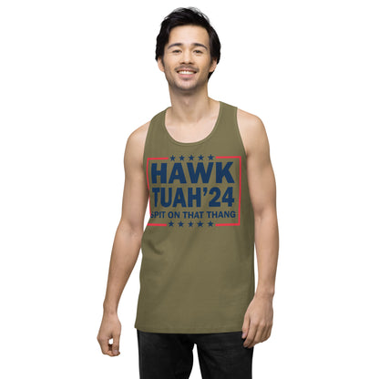 Hawk Tuah™ Men’s premium tank top