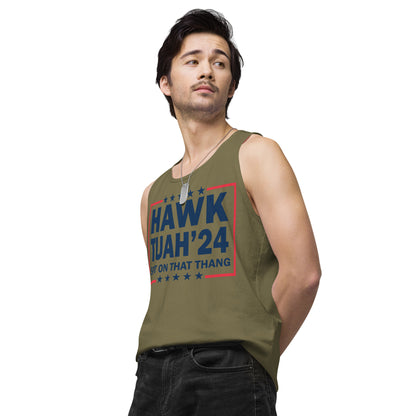 Hawk Tuah™ Men’s premium tank top