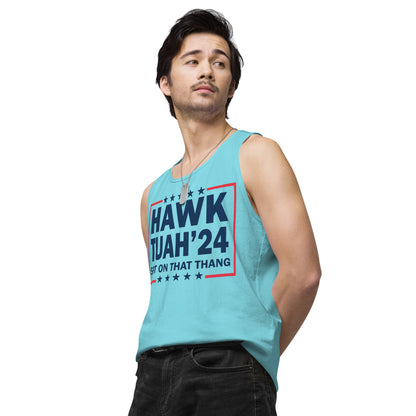 Hawk Tuah™ Men’s premium tank top