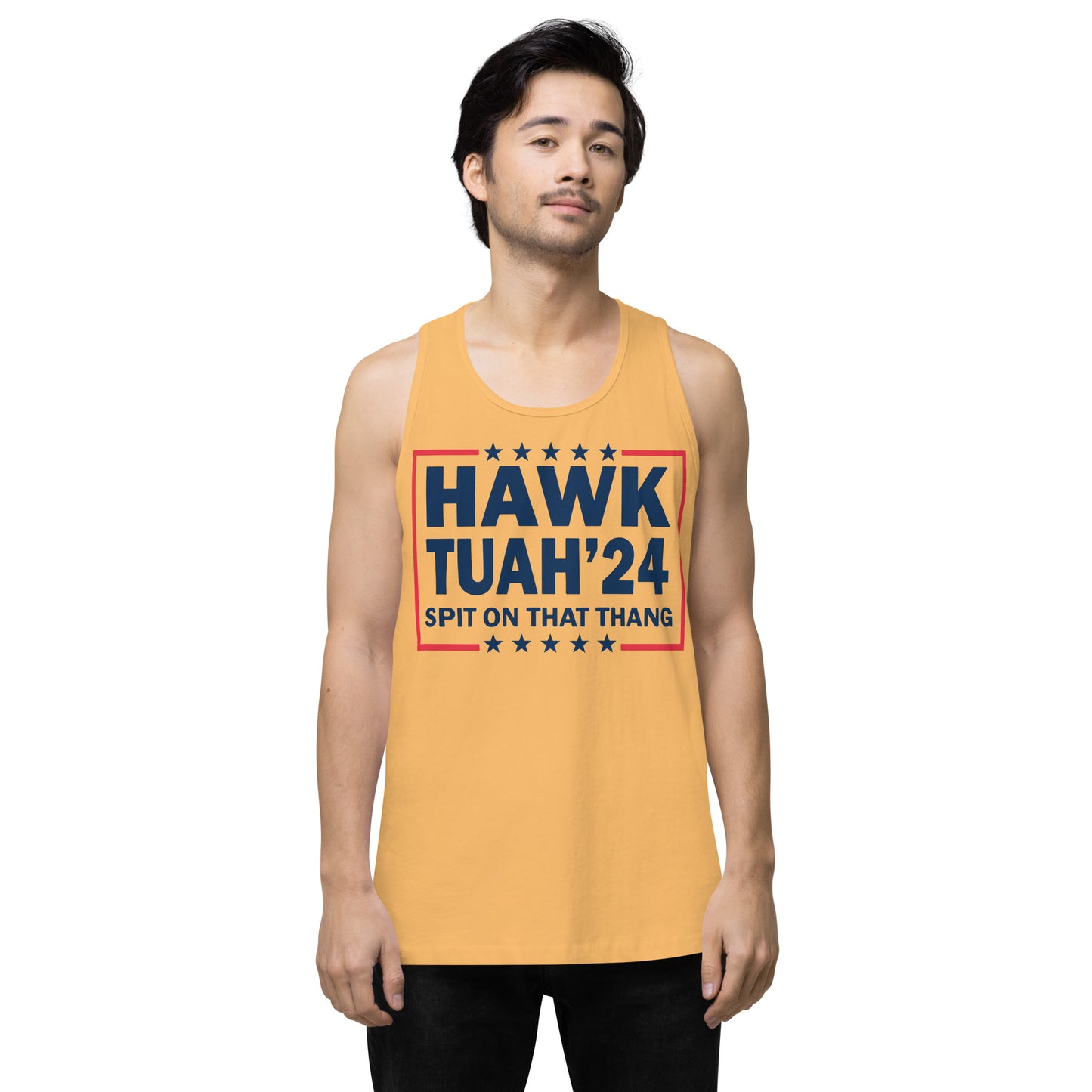 Hawk Tuah™ Men’s premium tank top