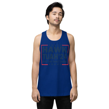 Hawk Tuah™ Men’s premium tank top