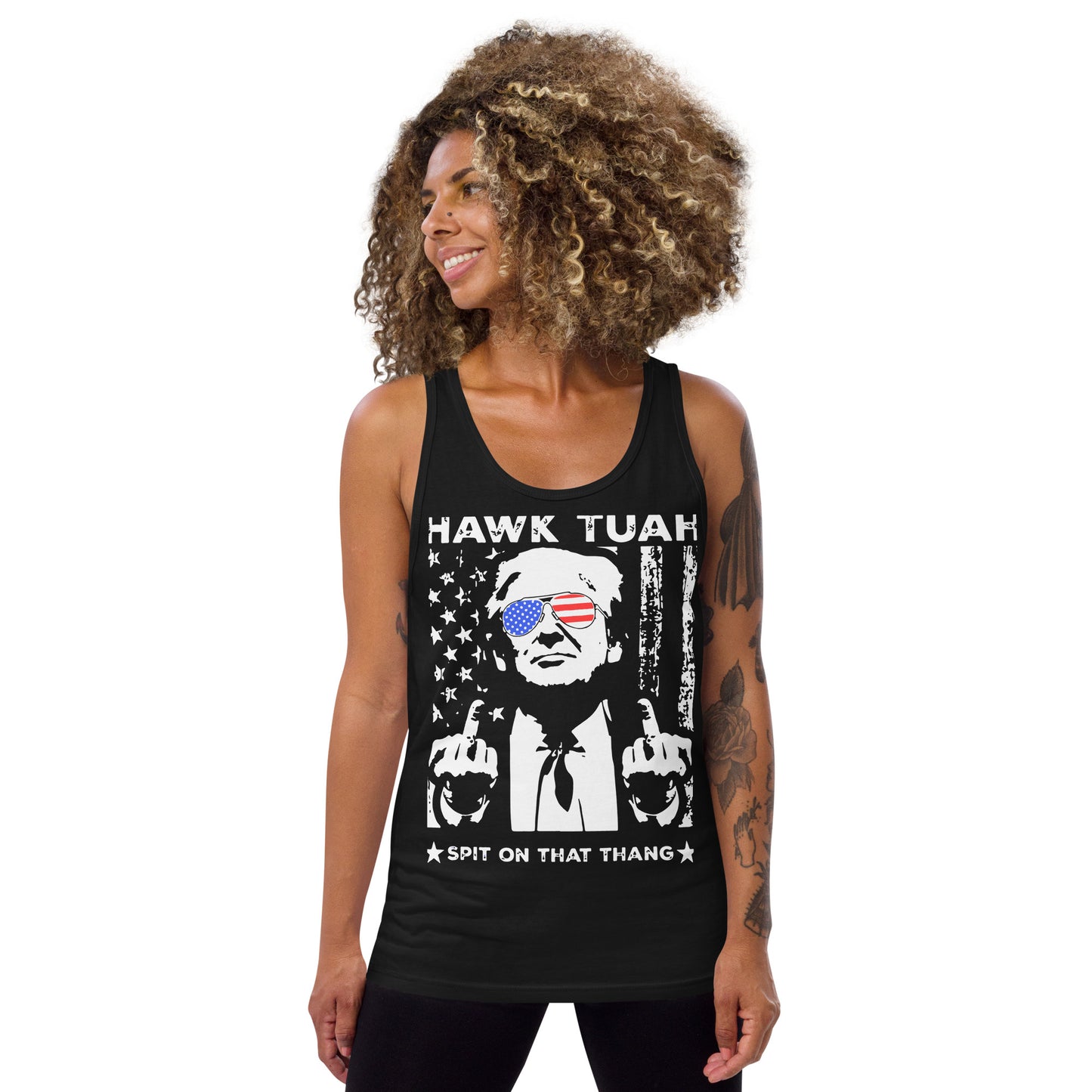 Trump Hawk Tuah™Womens Tank Top