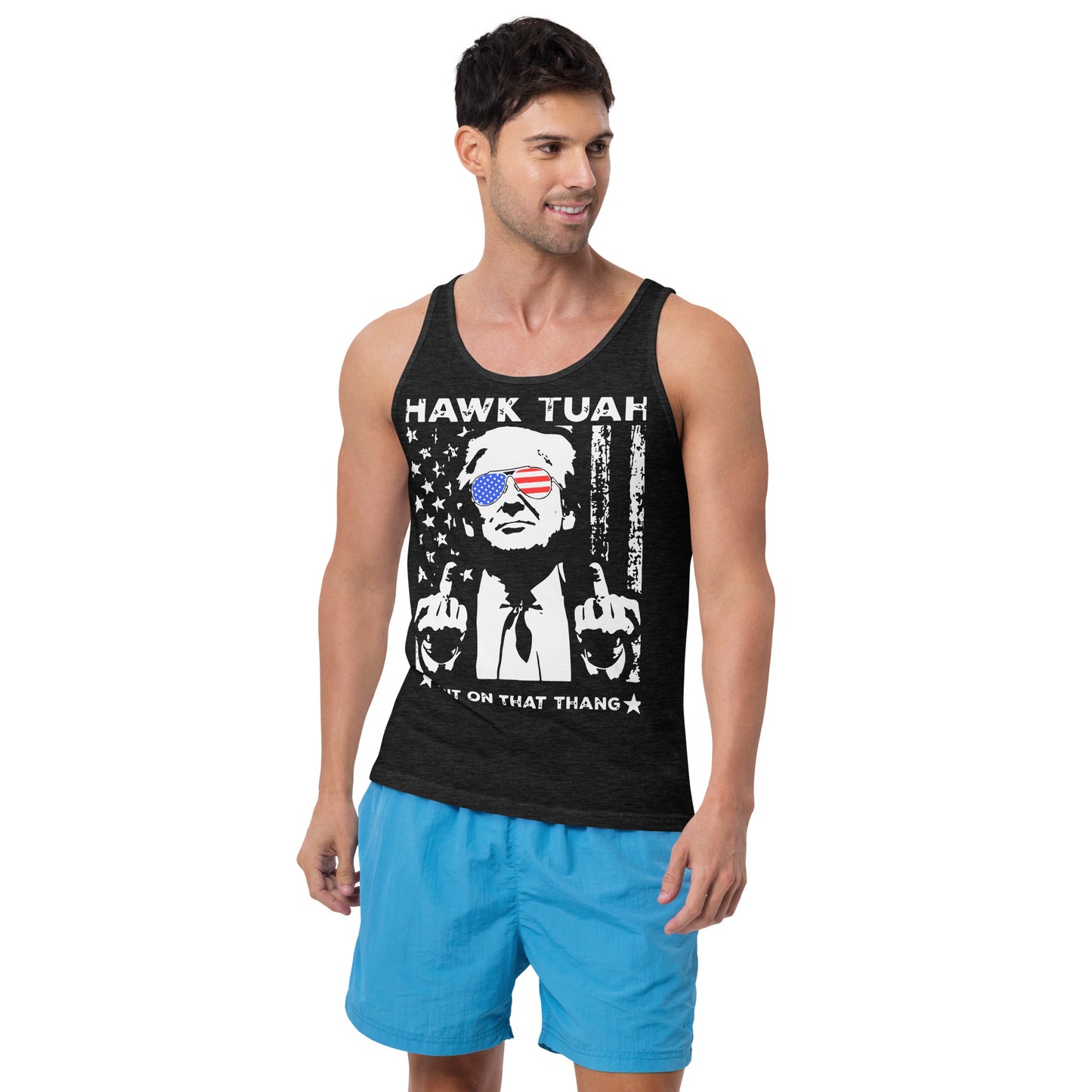 Hawk Tuah™ Trump Men's Tank Top