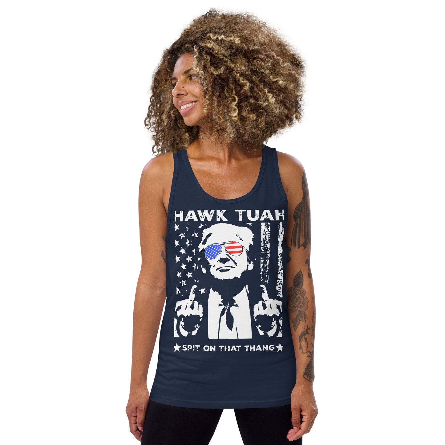 Trump Hawk Tuah™Womens Tank Top