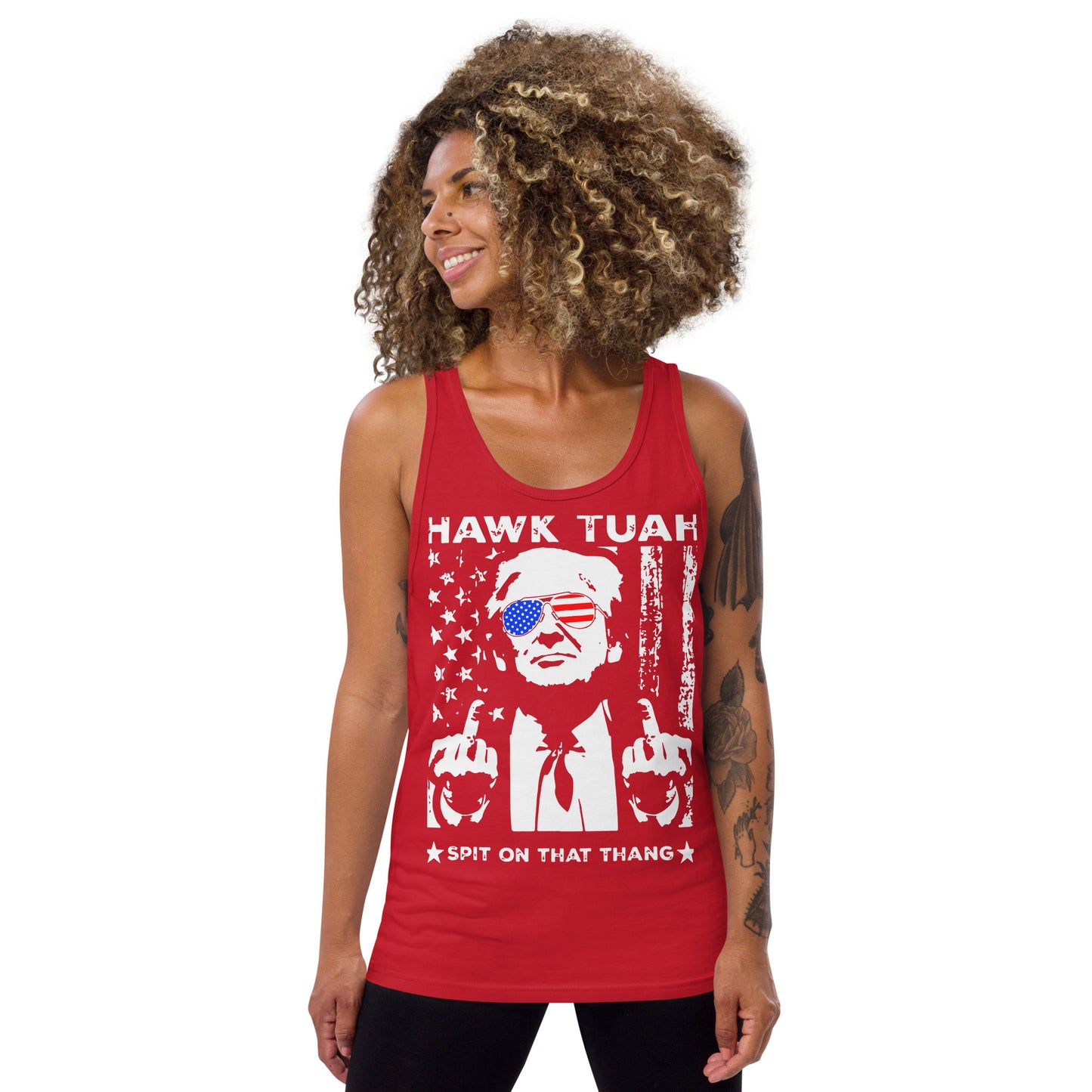 Trump Hawk Tuah™Womens Tank Top