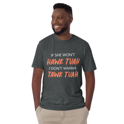 Hawk Tuah™ Short-Sleeve Unisex T-Shirt