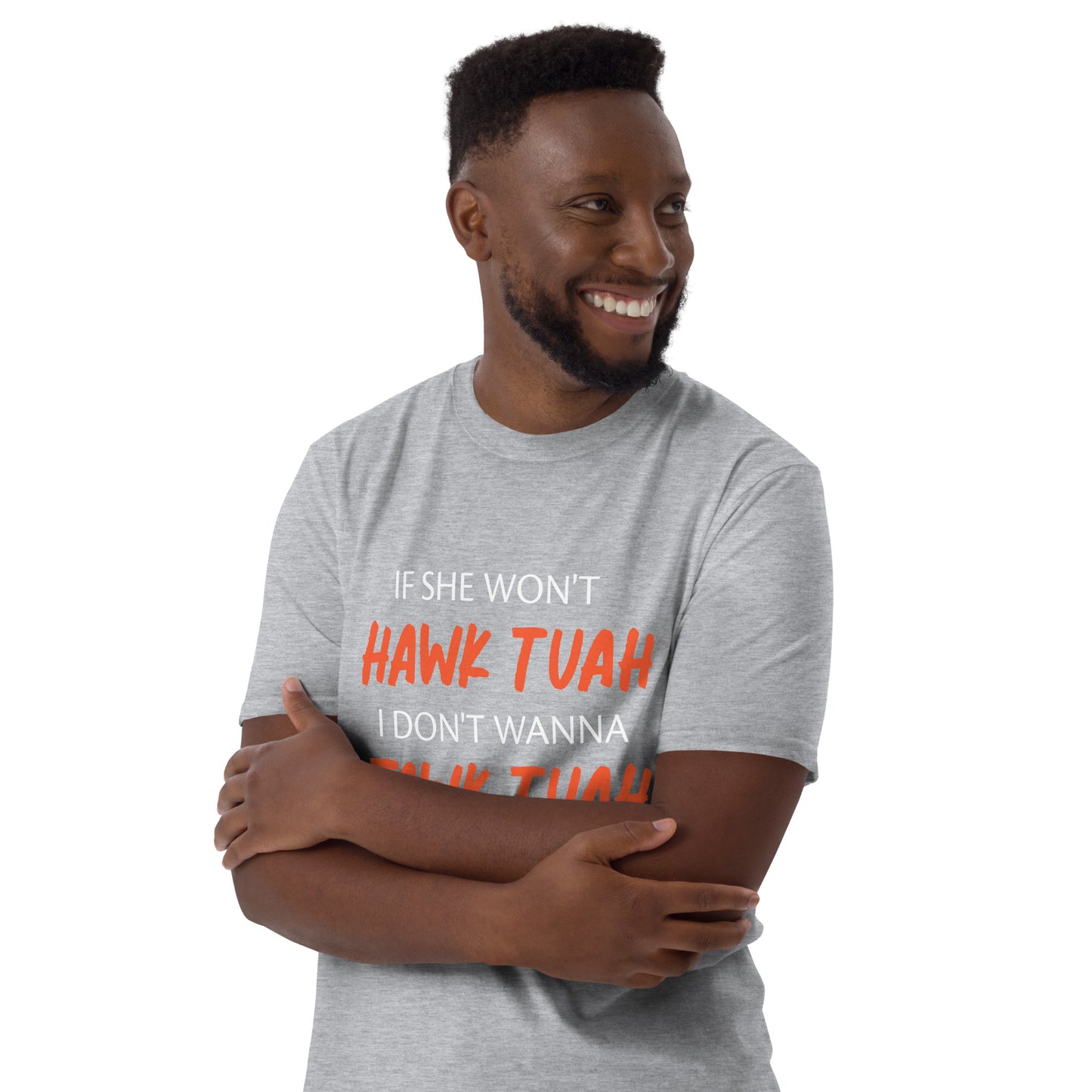 Hawk Tuah™ Short-Sleeve Unisex T-Shirt