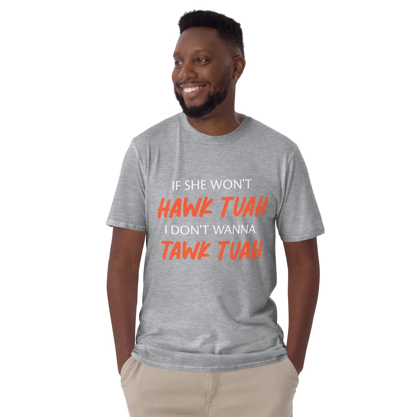 Hawk Tuah™ Short-Sleeve Unisex T-Shirt