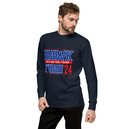 Hawk Tuah™ Unisex Premium Sweatshirt