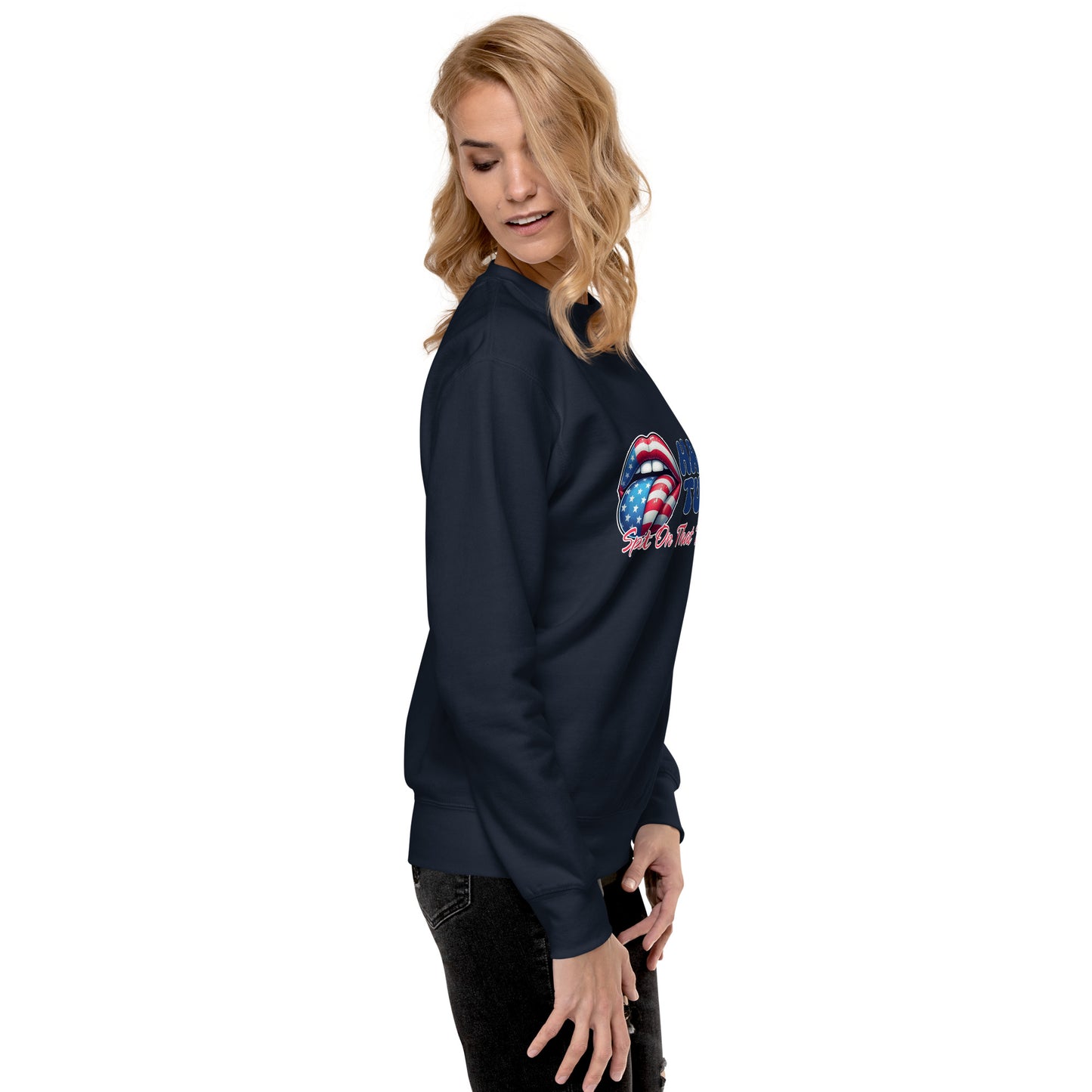 Hawk Tuah™ Unisex Premium Cotton Sweatshirt