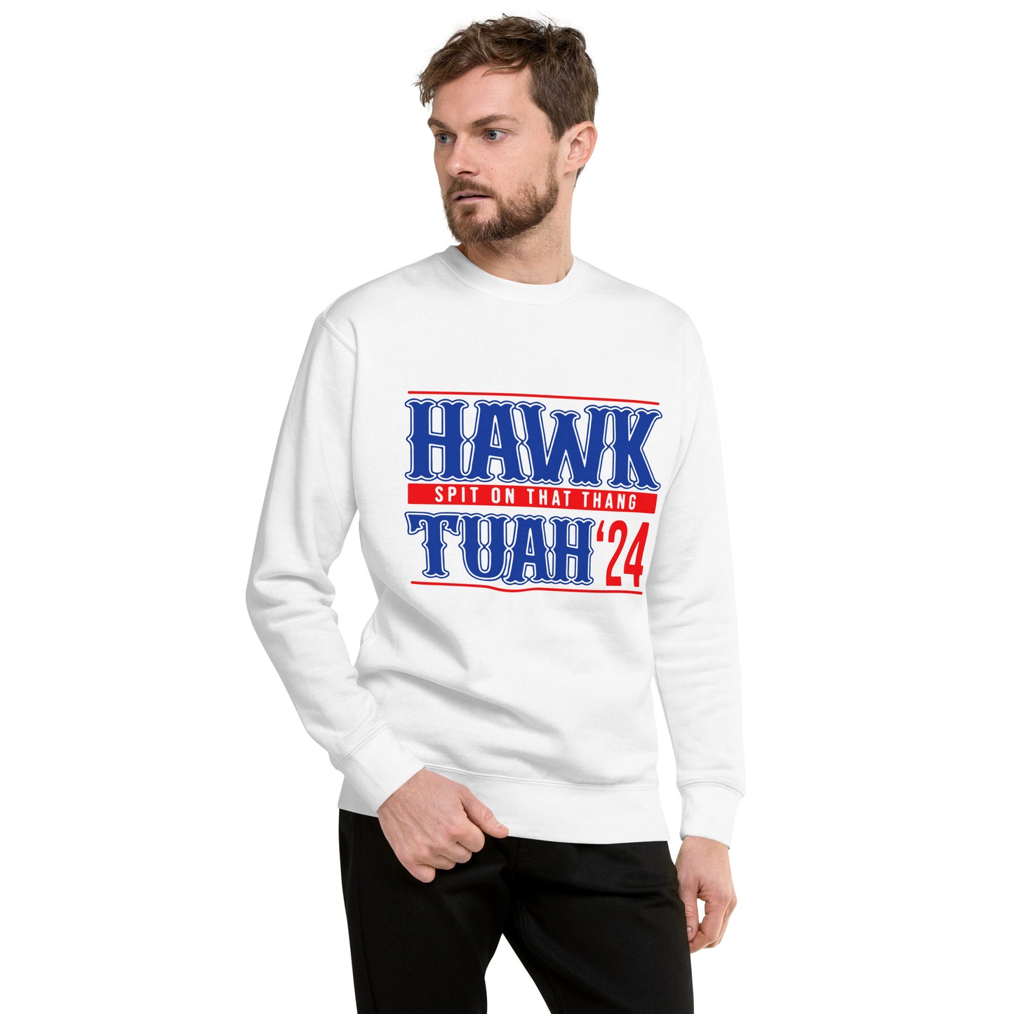 Hawk Tuah™ Unisex Premium Sweatshirt