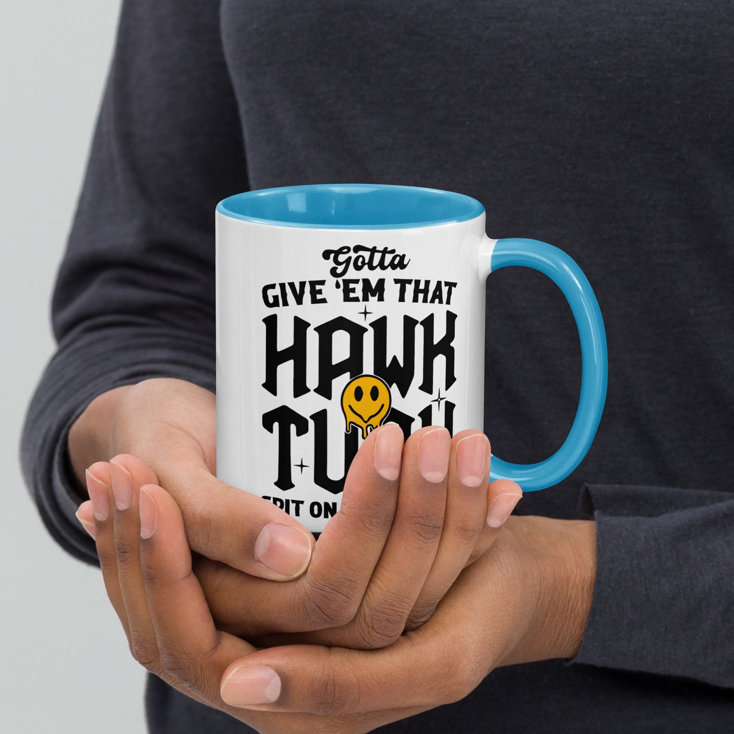 Hawk Tuah™Mug with Color Inside