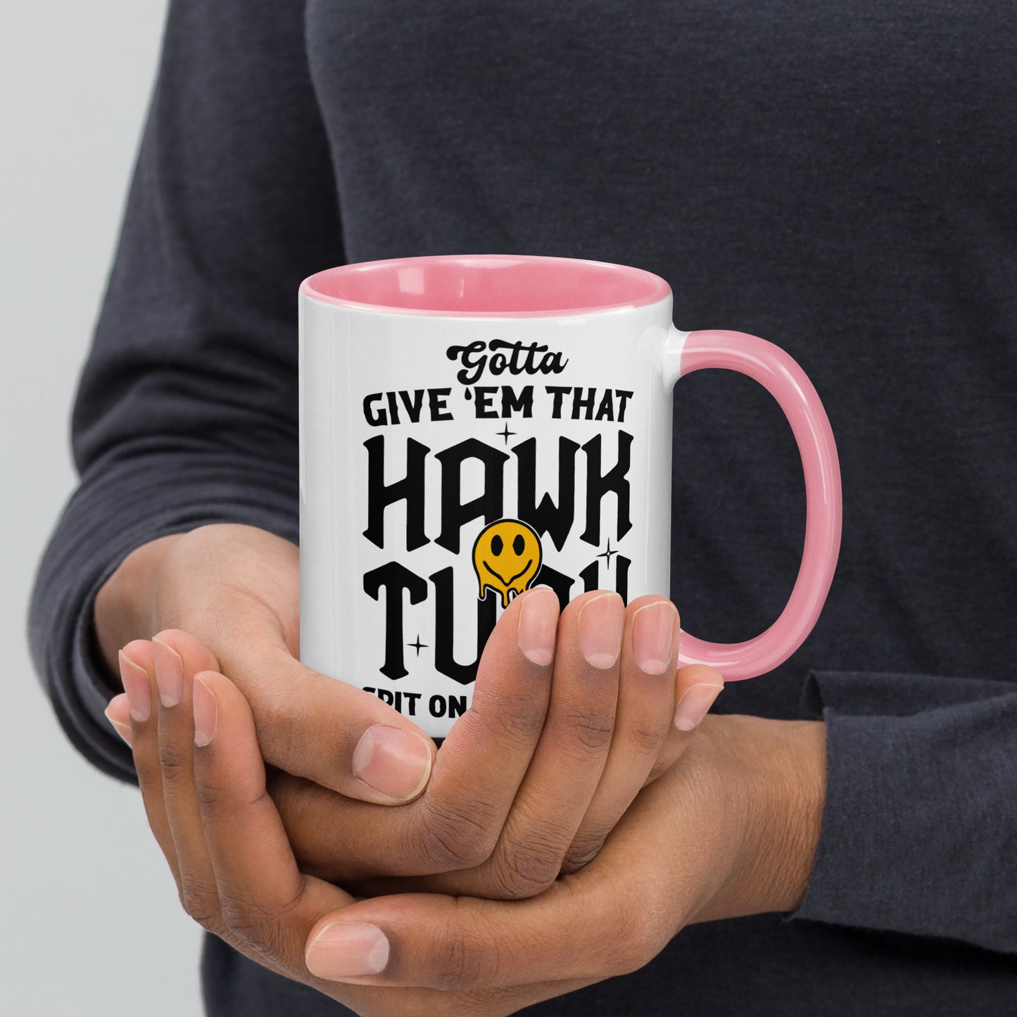 Hawk Tuah™Mug with Color Inside