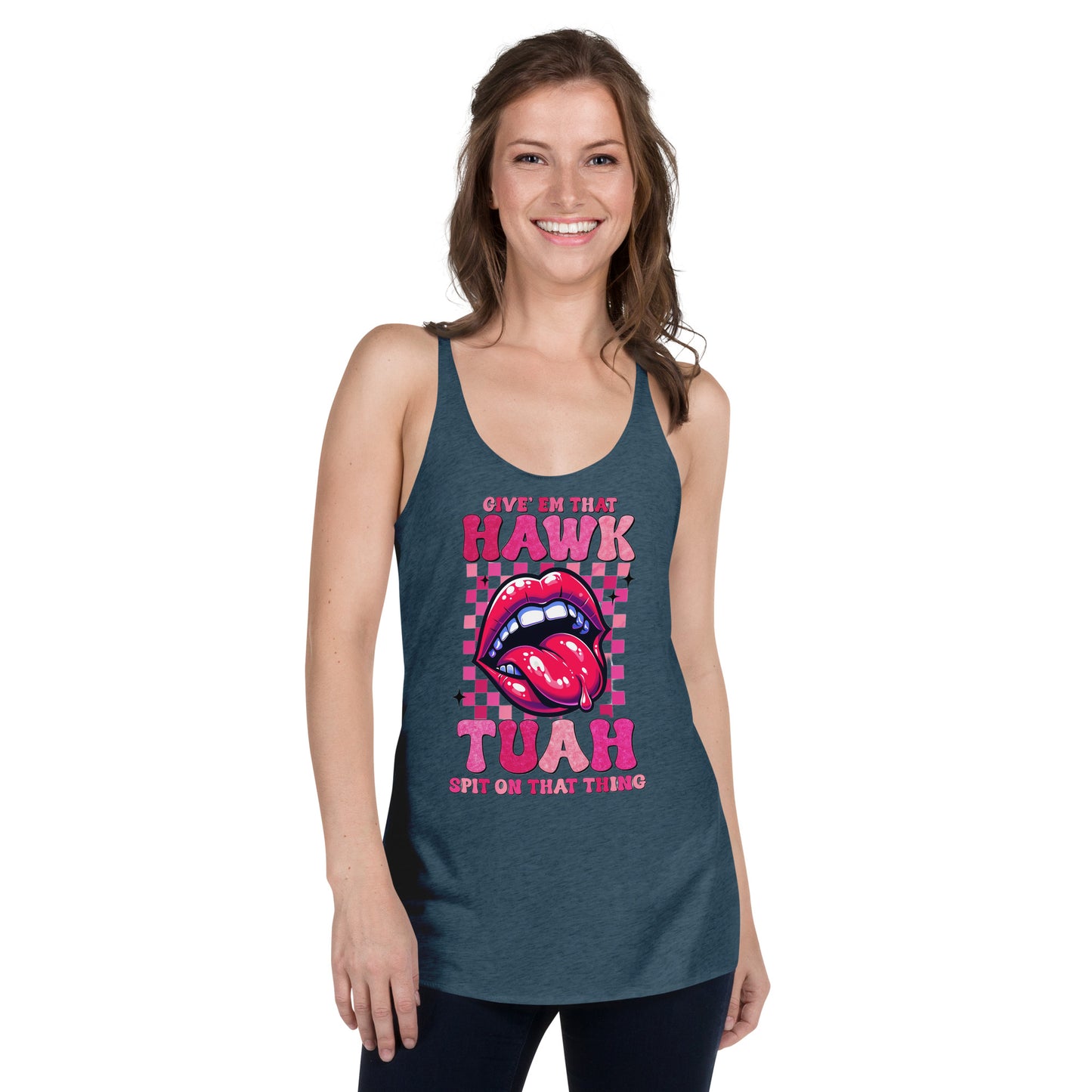 Hawk Tuah™ Women's Racerback Tank