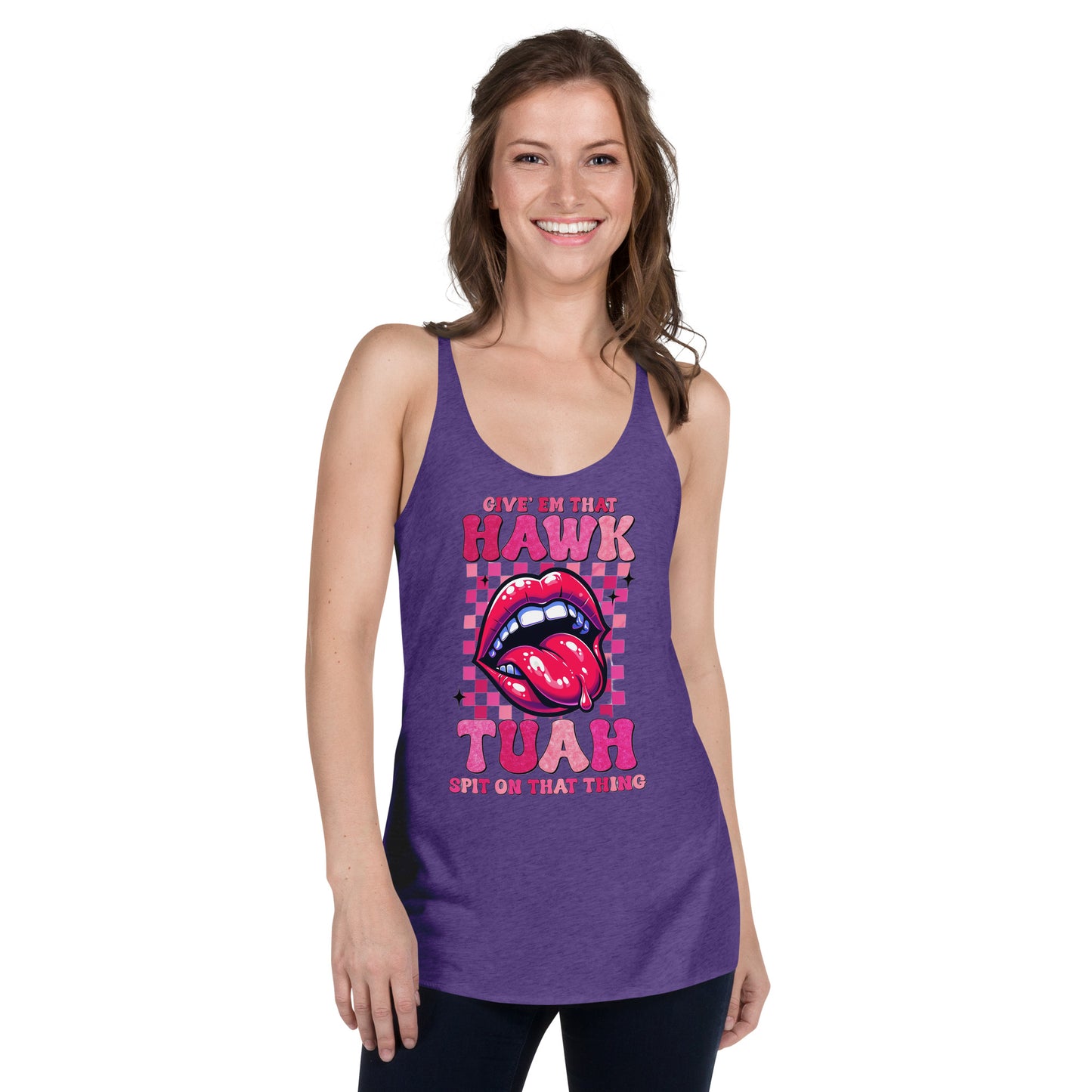 Hawk Tuah™ Women's Racerback Tank