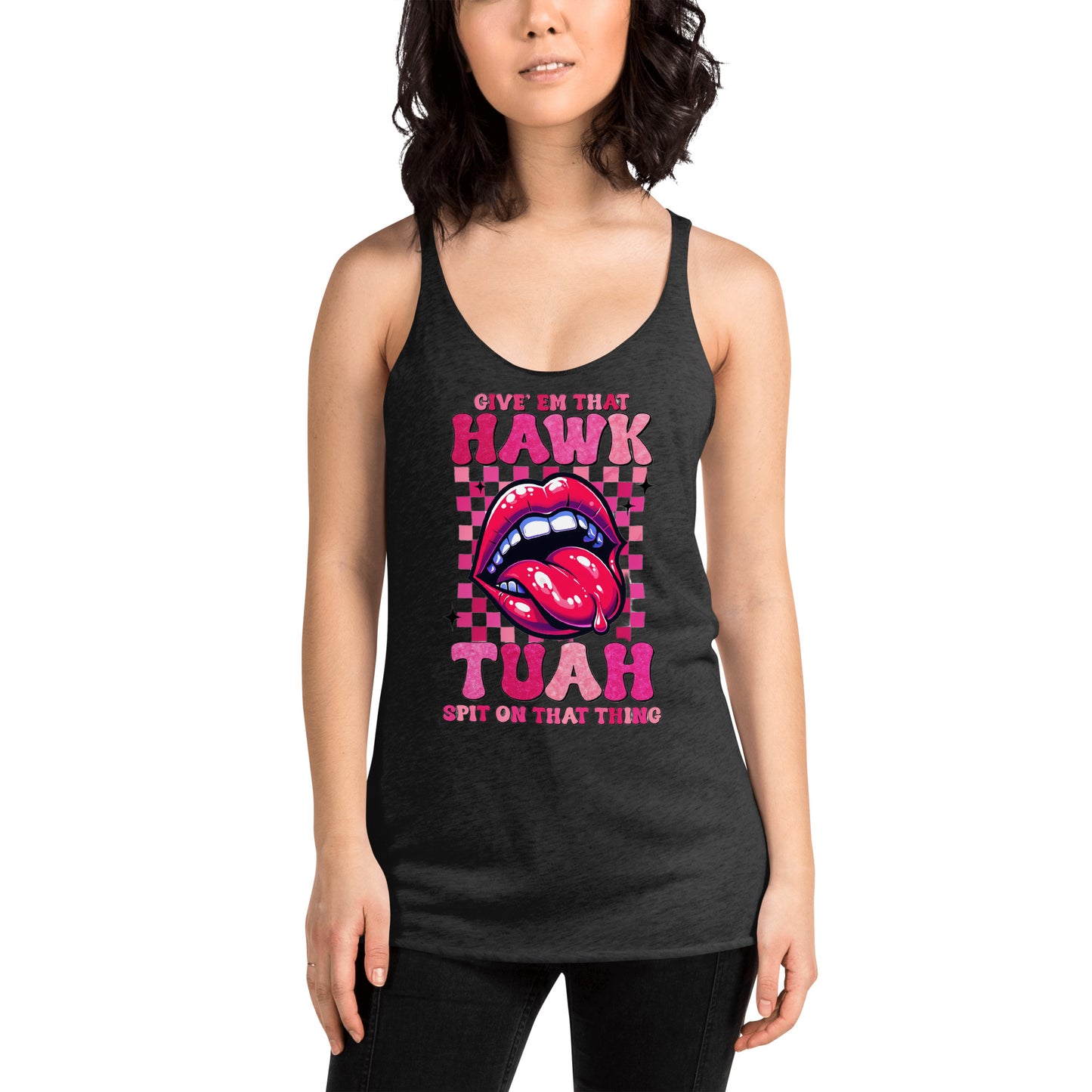 Hawk Tuah™ Women's Racerback Tank