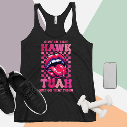 Hawk Tuah™ Women's Racerback Tank