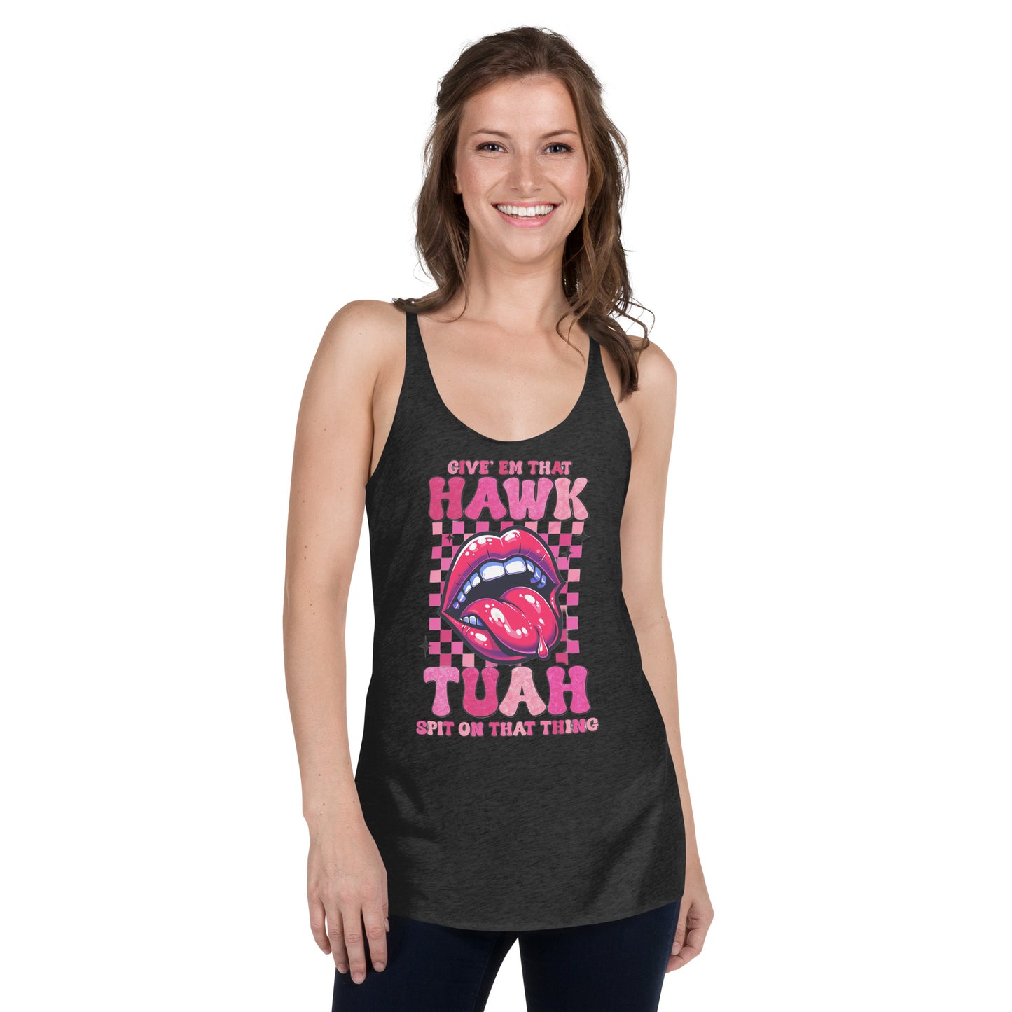 Hawk Tuah™ Women's Racerback Tank