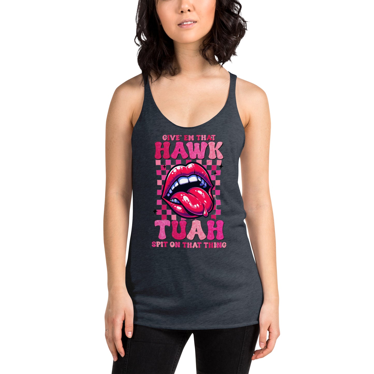 Hawk Tuah™ Women's Racerback Tank