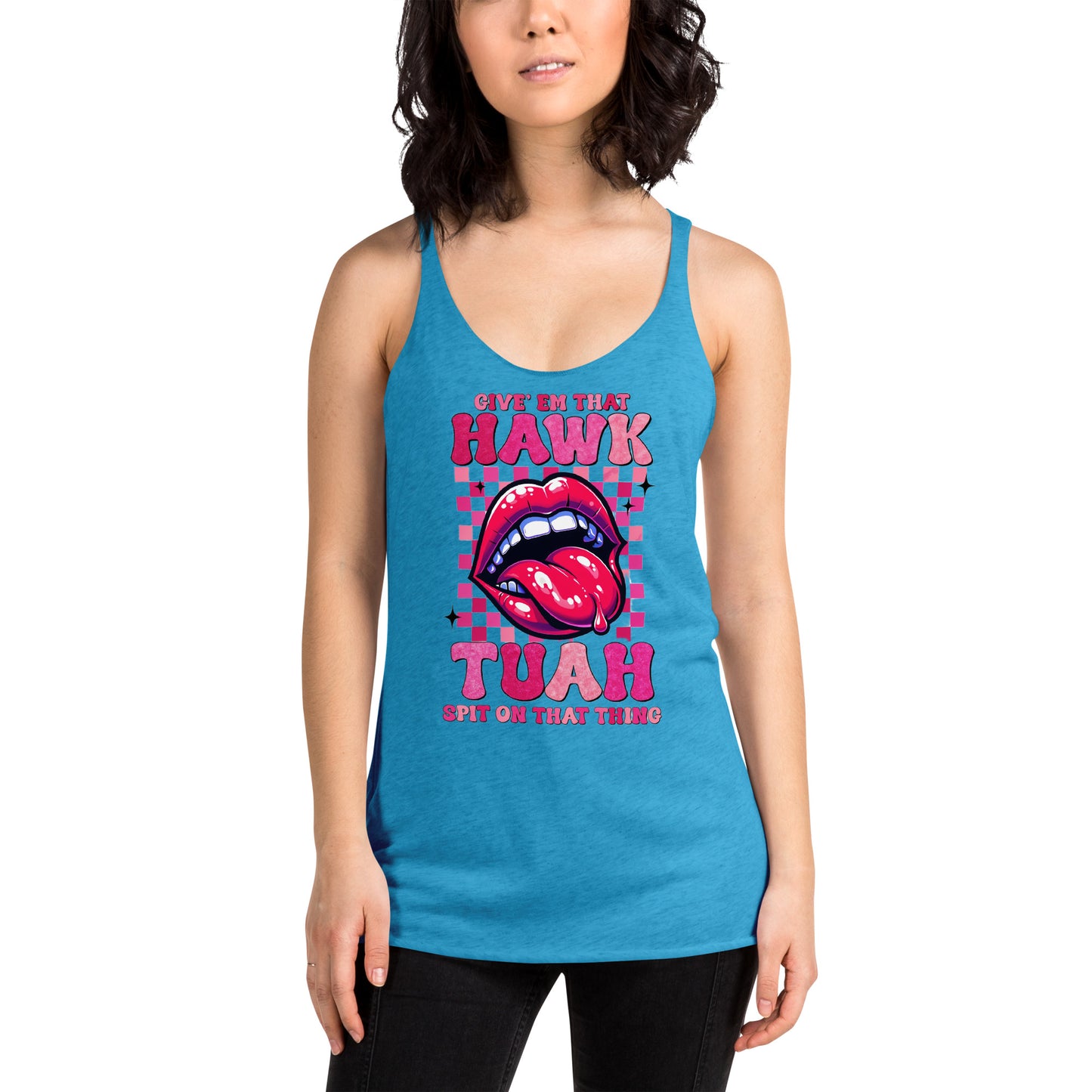 Hawk Tuah™ Women's Racerback Tank